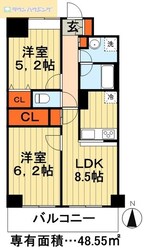 ウィルテラス千葉中央の物件間取画像